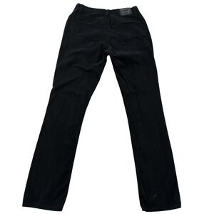 FREEWORLD Night Train Women's Black Denim Jeans Size 30 Straight Leg Grunge